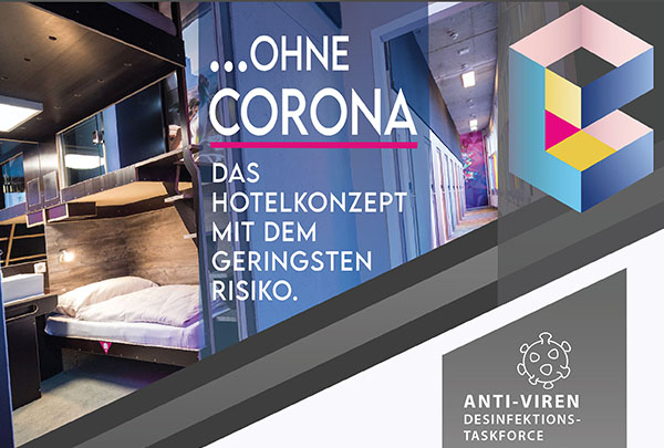2020/05/14 …OHNE CORONA – Das Hotelkonzept mit dem geringsten Risiko! „Restart“ BoxHotels Hannover & Göttingen